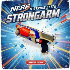 Nerf N-Strike Elite Strongarm Blaster - Outdoor Toy for Kids & Adults (Ages 8+)